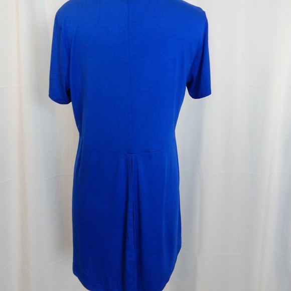 Eloquii Royal Blue Short Sleeve Top Size 14/16 - Picture 2 of 4